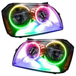 Oracle SMD Black Halo Headlights 05-07 Dodge Magnum - Click Image to Close